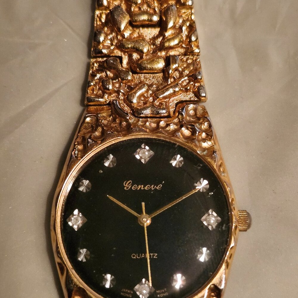 Geneve' diamond watch